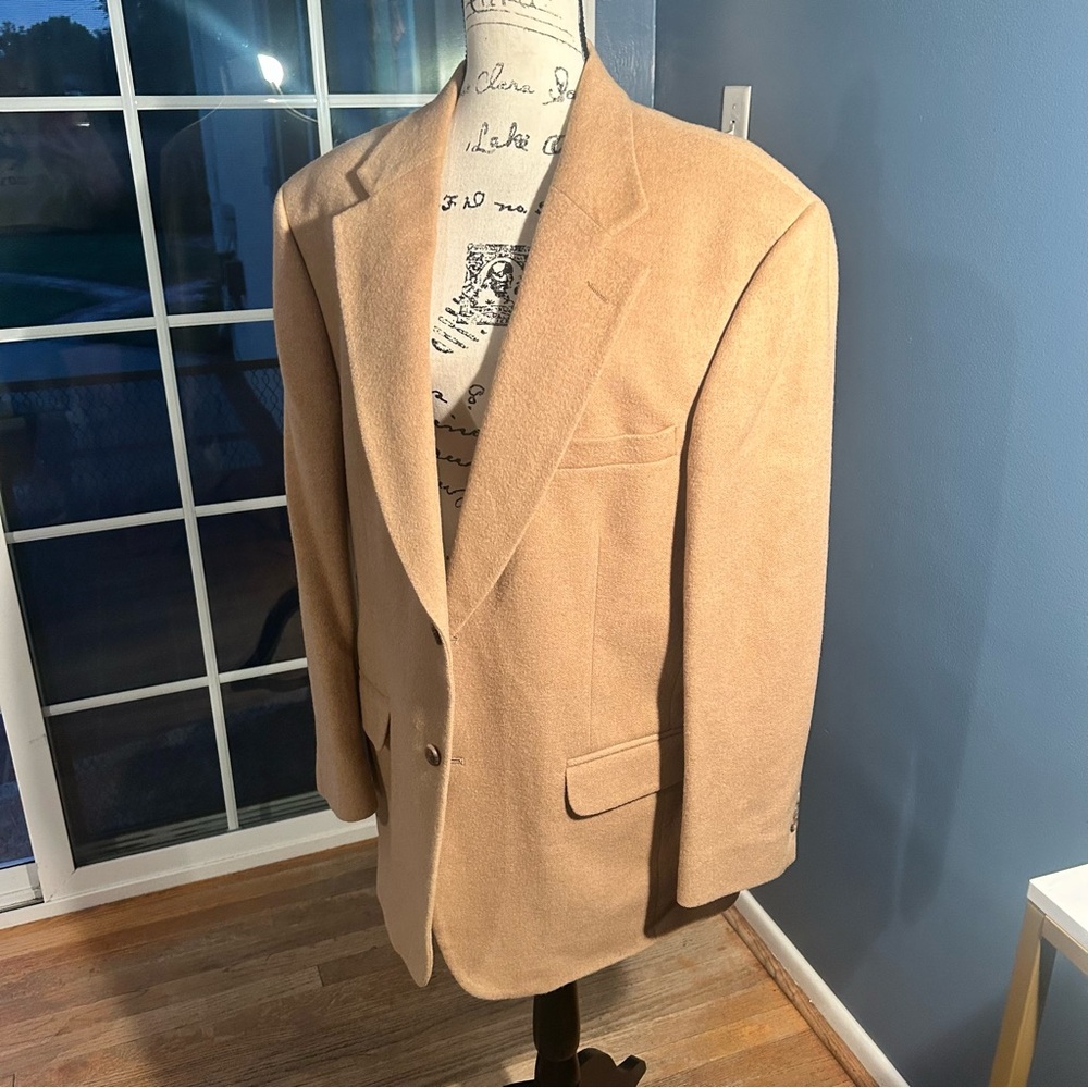 Club Room Tan Camel Hair Blazer